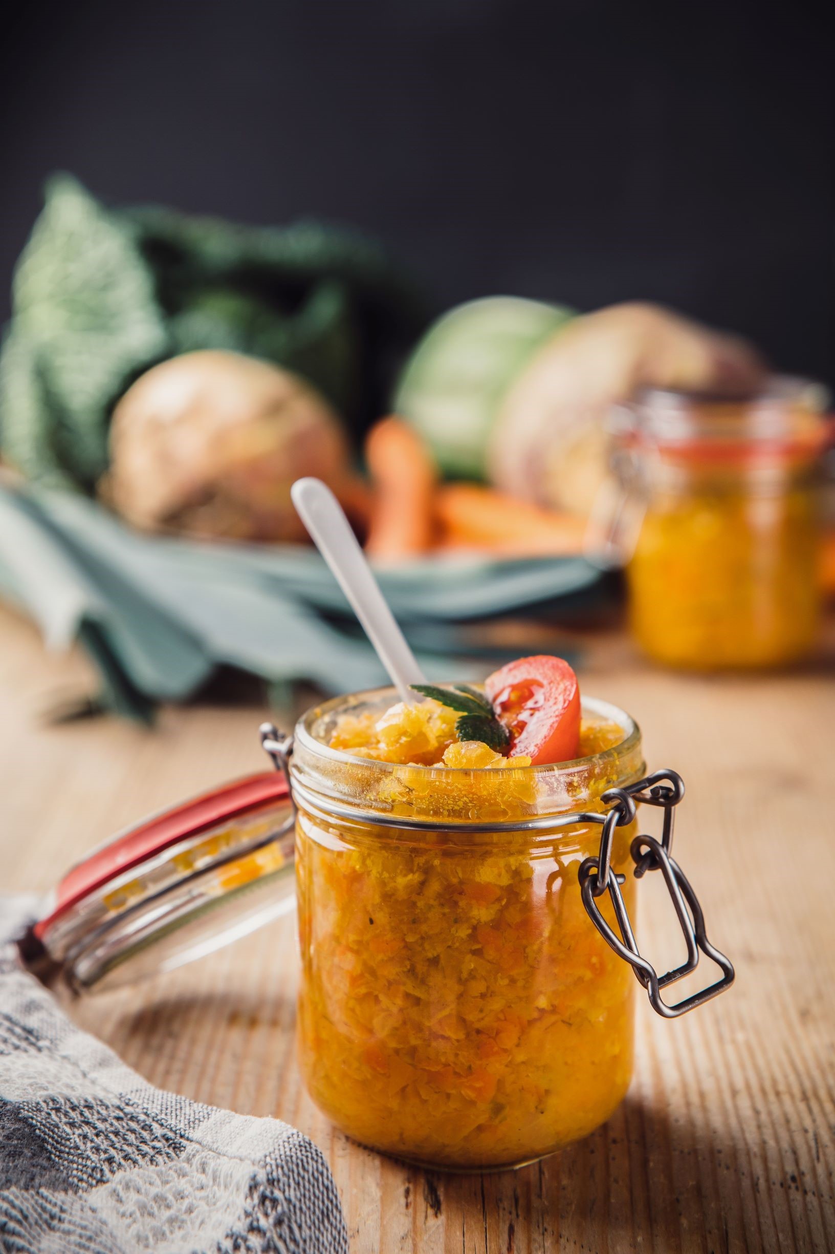 Haltbar gemacht im Weckglas