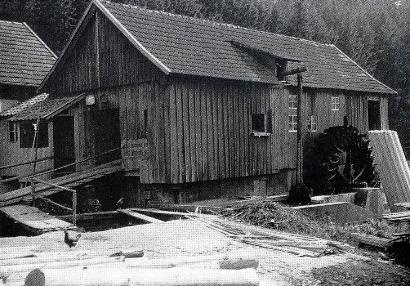 Hammermühle, historische Ansicht