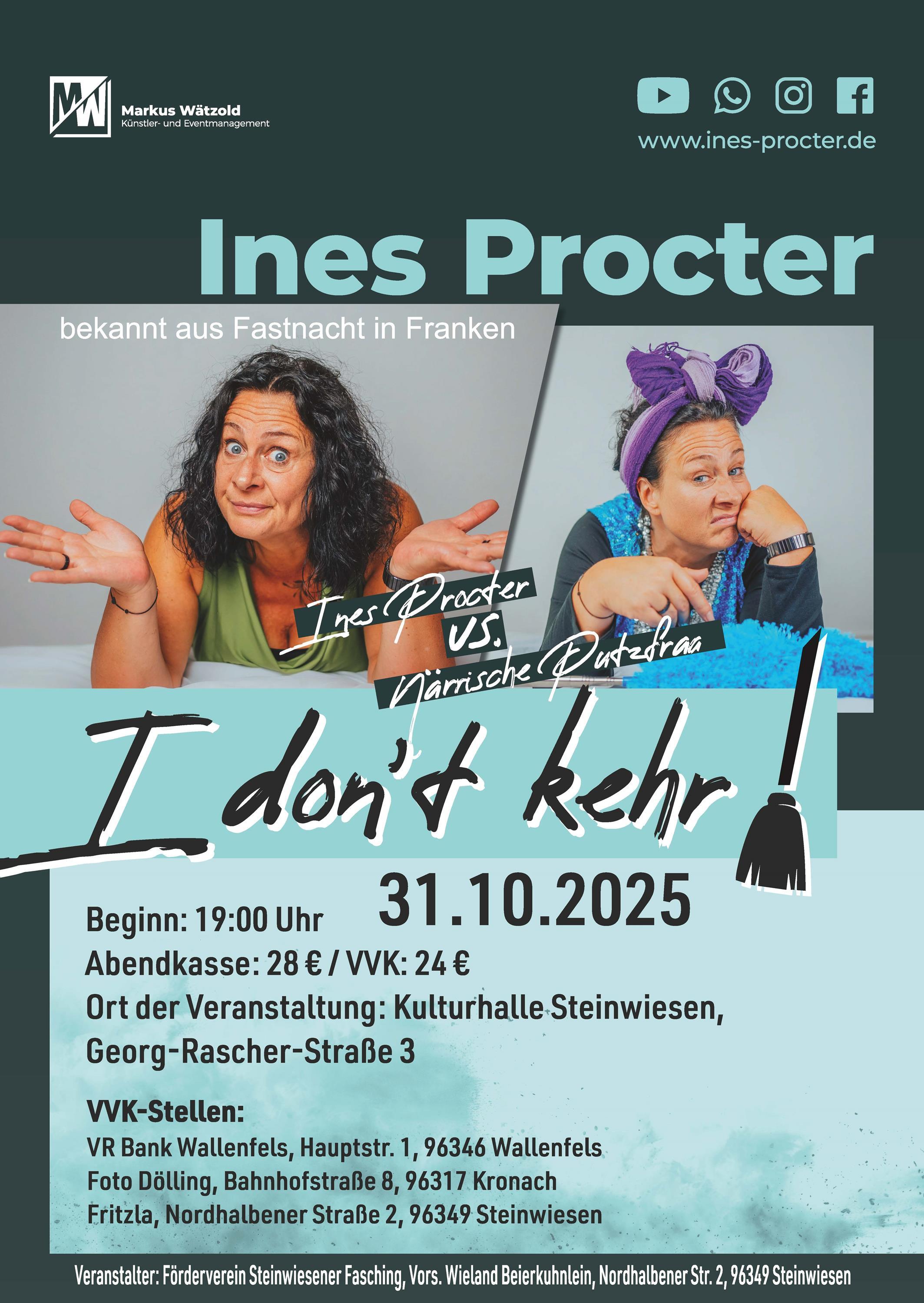 plakat procter i dont kehr a1 print 06