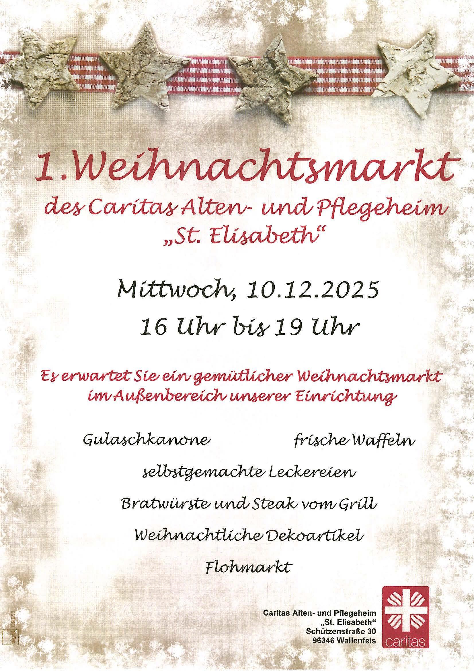 Caritas Weihnachtsmarkt