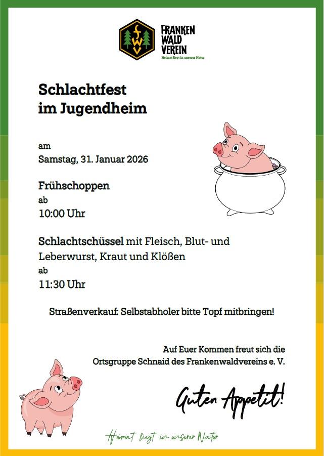 Schlachtschüssel Schnaid