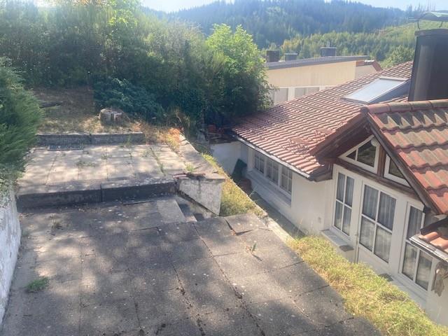 Hintere Ansicht Haus