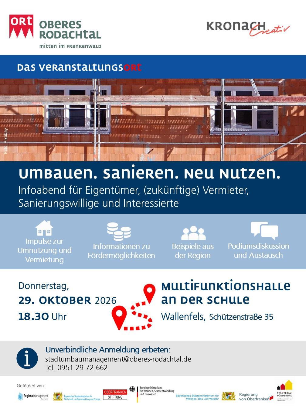 Umbauen, sanieren